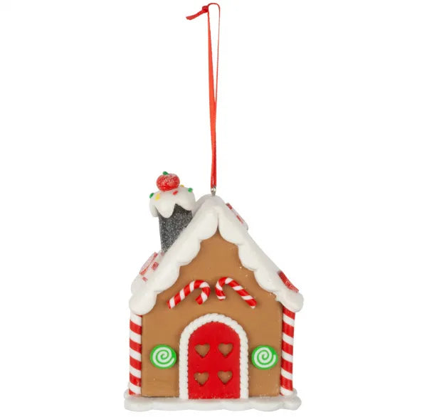 Christmas decoration Gingerbread house 10 cm