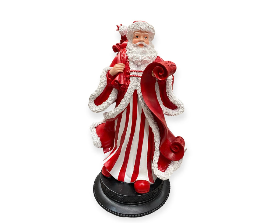 Babbo Natale Bianco e Rosso 45cm