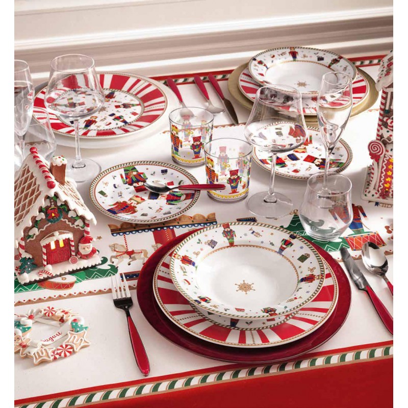 set of 18 Nutcracker porcelain plates