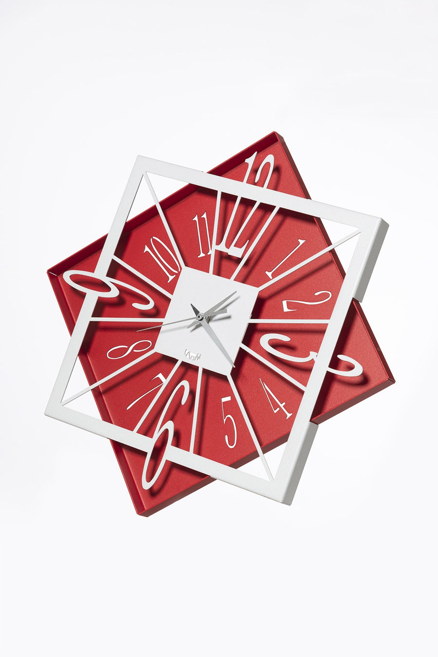 Rumba rhomboidal wall clock