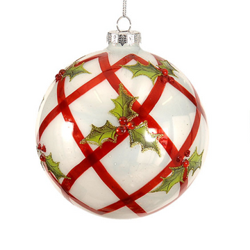 WHITE CHRISTMAS BALL