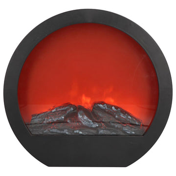 ROUND FIREPLACE