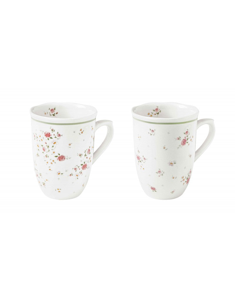 GRANDMOTHER PINK MUG SET 2 PCS PORCELAIN