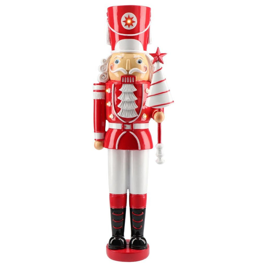 NUTCRACKER SOLDIER WITH LED 46CM