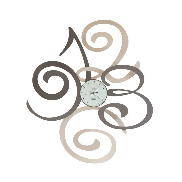 Filomena sinuous wall clock