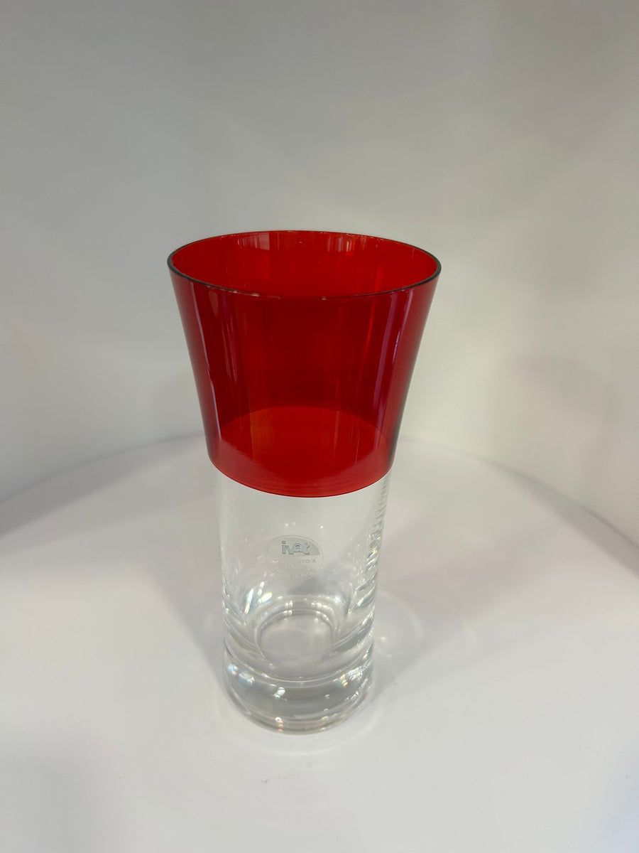 RED LIQUEUR GLASSES 